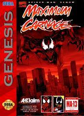 Sega Genesis Maximum Carnage [Damaged Label] [Loose Game/System/Item]